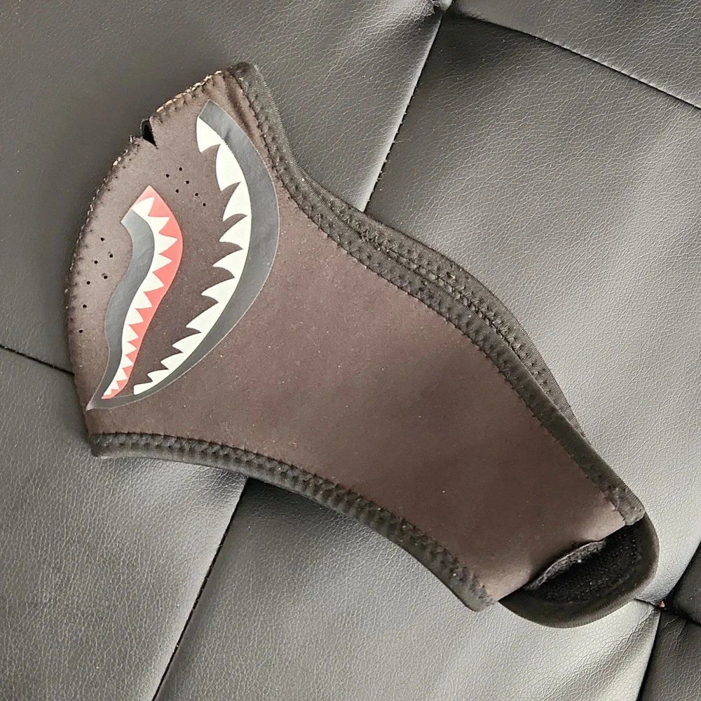 Bape Shark Face Mask 1st Camo OG Print Neoprene Yellow Mask 2018